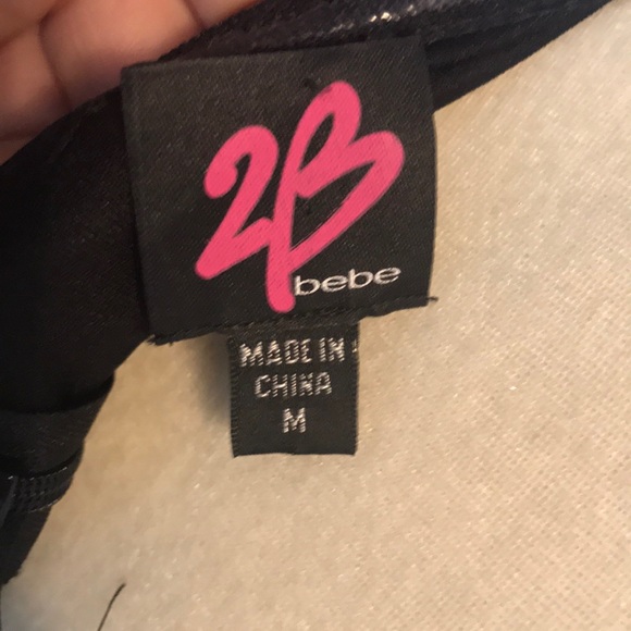 Bebe strapless sequence dress. - Picture 4 of 4